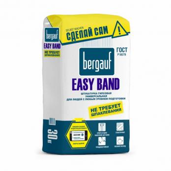 Штукатурка гипсовая Easy Band 30 кг BERGAUF