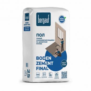 Пол наливной Boden Zement Final 25 кг BERGAUF